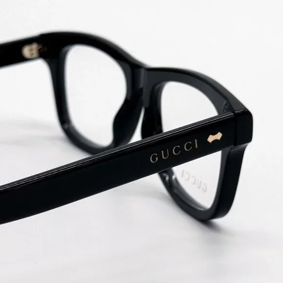 NEW GUCCI EYEGLASSES BLACK UNISEX EYEWEAR GUCCI GG1526O 005 - Picture 7 of 10